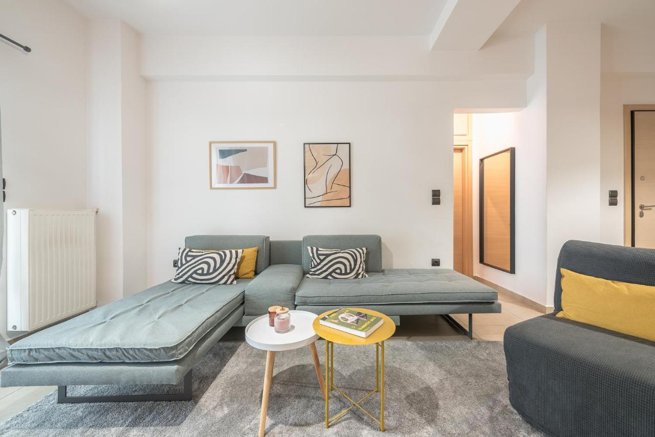 Confy Living Apartment Metaxourghio Metro Station Атина Екстериор снимка
